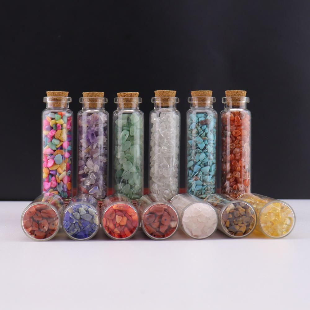 Seven-Color Gemstone Crystal Tree Bottle