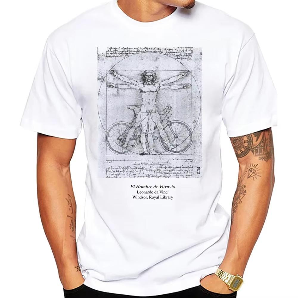FUnny Anime Three Dad Fixed Gear Bicycle Cycling Fashion Vintage Classic T-Shirt Summer Men Short Sleeve Hip Hop Casual Tees