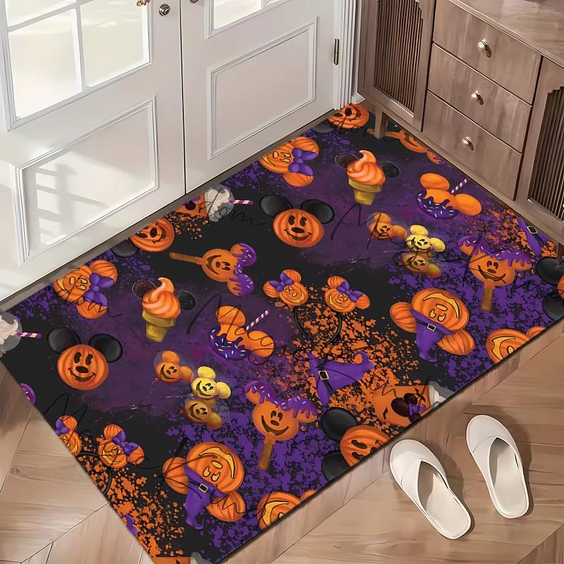Šťastný Halloween (5) Kancelářské koberce vhodné do obývacích pokojů, ložnic, kanceláří a kuchyní dárek pro moderní domácí dekoraci