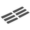 6PCS Roof Rack Removal Cover High Strength ABS Roof Drip Rack Molding Trim Clips Set for Fj Cruiser 2007‑2014