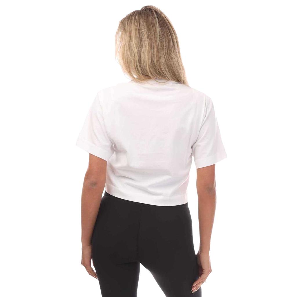 Off White Womens/Ladies Bounce Helvetica Crop T-Shirt