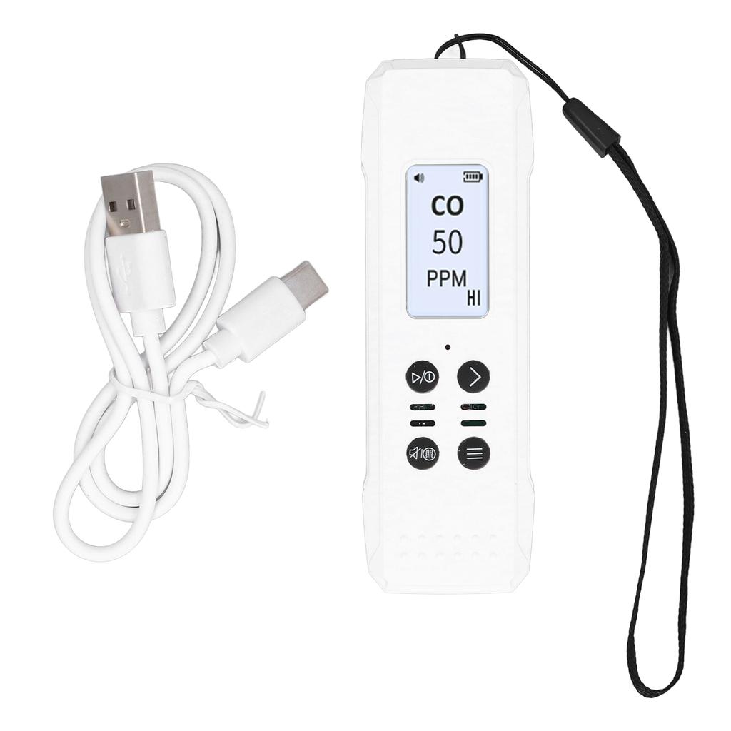  Quality Tester Pocket Size Multifuncional 0.96 Inch  Color Screen Portable CO Detector with A