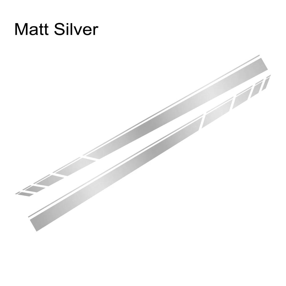 Car Body Side Door Stripes Sticker Auto Vinyl Film Waterproof Sports Style Auto Decoration Decal Accessories For Tesla Model 3