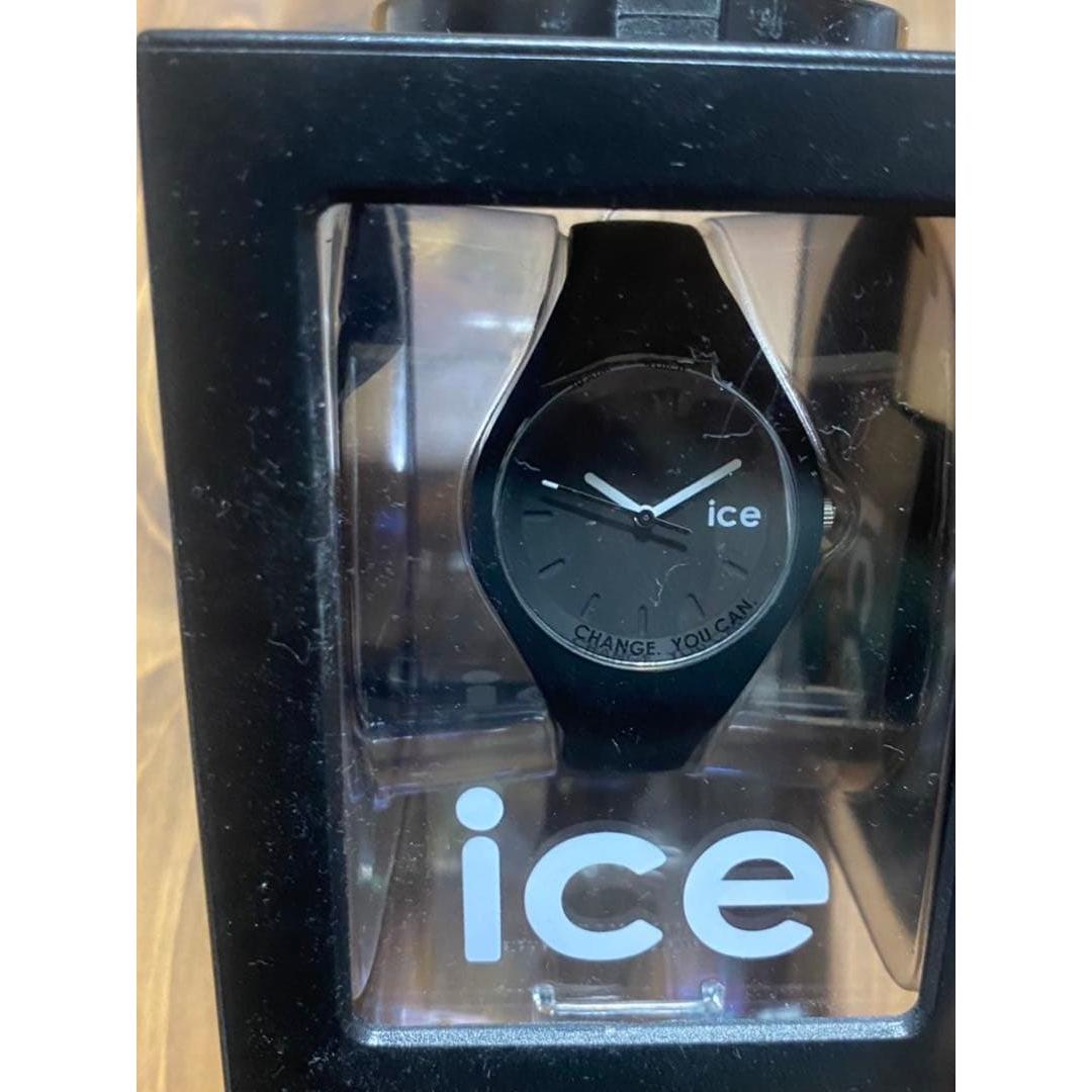 Used New ice black small watch change you can