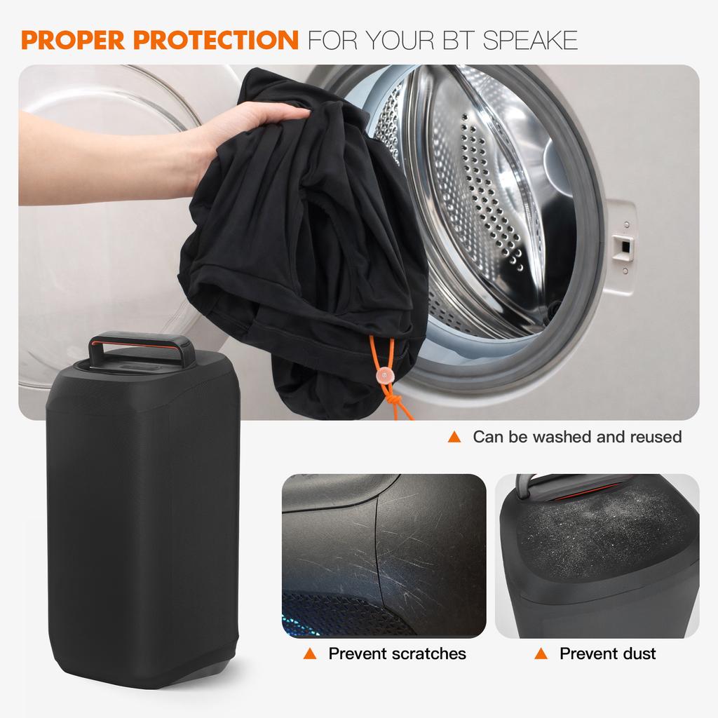 Speaker Protective Cover Dustproof Sleeve Protector Portable Party Speaker Dust Case Cover Accessories for JBL PartyBox 120