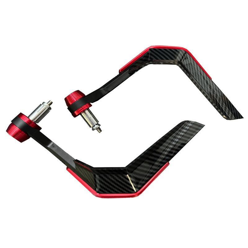 Motorcycle Modification Parts: Snake Skin And Ox Horn Windproof Hand Guards