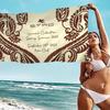 Brand E-Etro Microfiber Blanket Quick Drying Beach Towels Oversized Printing Super Absorbent Pool Towel Blanket