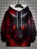 Men's Hoodie 3d Print Animal Tops Wolf Graphics Long Sleeve Hoodie Fashion Casual Autumn Unisex Tops Oversized Hooded Streetwear