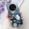 Silicone Case For Honor Magic 4 5 6 Lite Cover Popular Flower Butterfly Soft Slim TPU Back Cover For Honor Magic6 Lite Protector