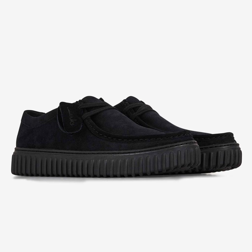Clarks Torhill Lo sneakers suede Black