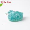 Water Crystal Resin Art Piece Duck Ornament For Home And Tabletop Decor