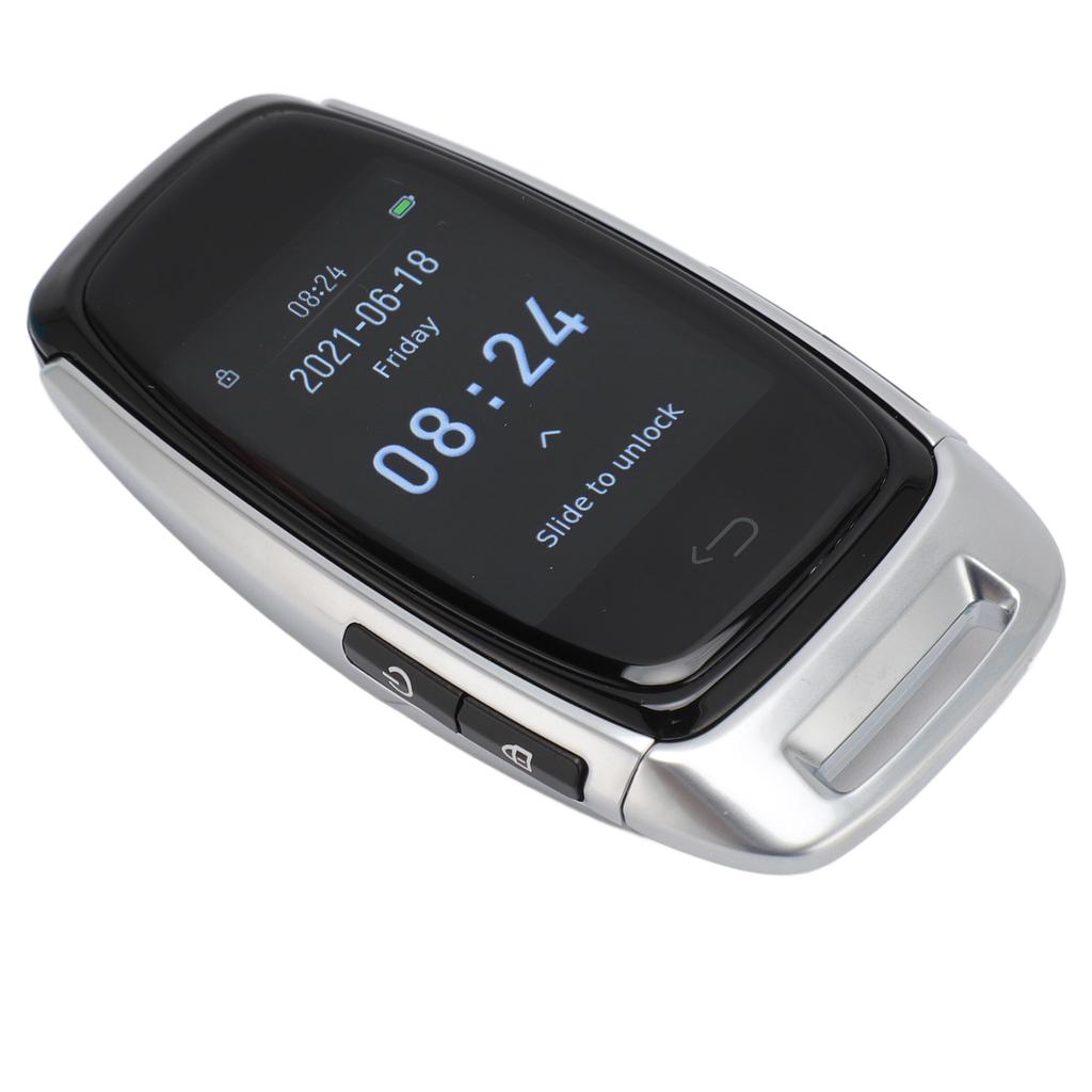 2.0 Inch LCD Screen Smart Key Keyless Entry Remote Control Car Key Replacement Accessory for Start Stop Engine Button