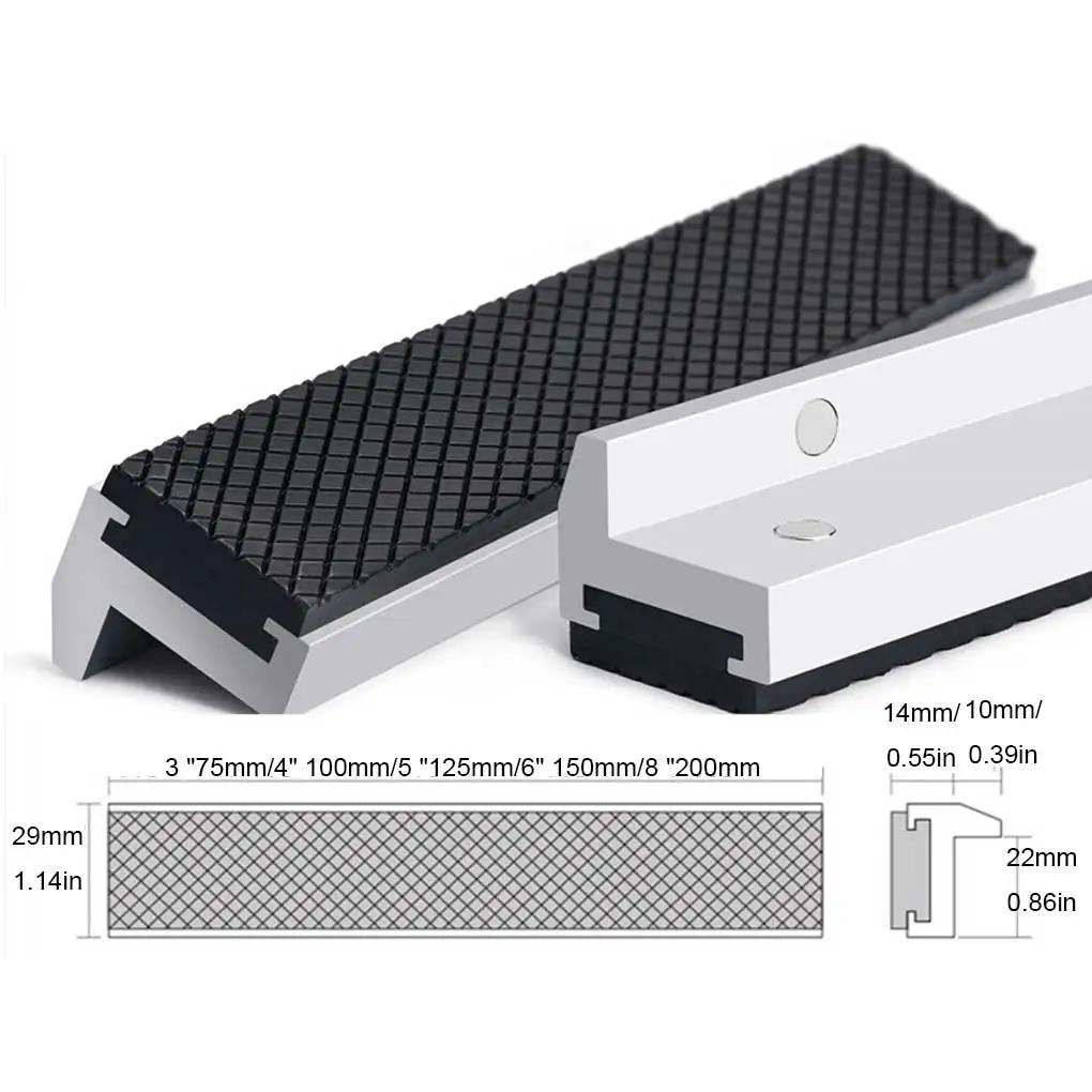

Чехлы для губок тисков Износостойкие защитные накладки для тисков из алюминиевого сплава белый