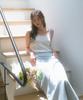 LAMINEZ Slim Knit Sleeveless - Ivory