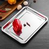 FATTBAO Stainless Steel Rectangular Serving Tray