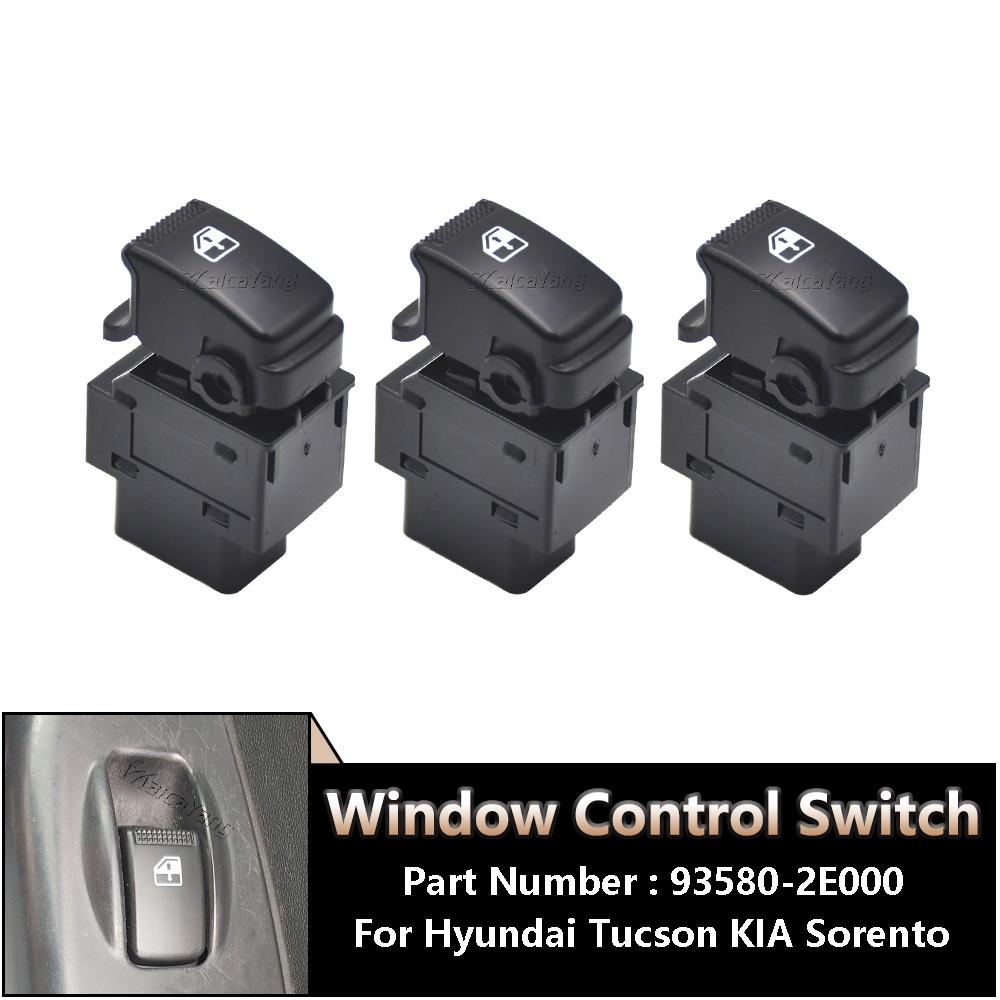 

Автомобильный электрический переключатель управления стеклоподъемниками для Hyundai Getz 2003-2010 Matrix 2006-2011 93570-1C110 935701C110 3X Single Button