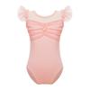 Ballet Leotards for Girls Kids Flying Sleeves Dance Bodysuit Ballerina Gymnastics Leotard