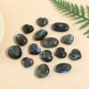 1pc Labradorite Heart Shape Palm Stone Worry Stone Therapy Smooth Gemstone for Reiki Healing Crystal Meditation Feng Shui Decor