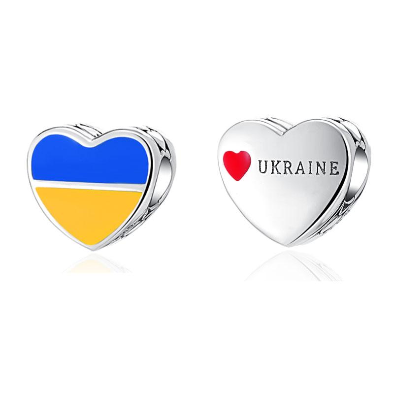 Plata S925 Gran Bretaña España Dominio Brasileño Bandera Nacional Colgante Cuentas de Edificio Ajuste Pulsera Accesorios de Joyería Encanto
