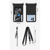Double Space Waterproof Phone Pouch Case - IPX8 Water Proof Cell Phone Dry Bag