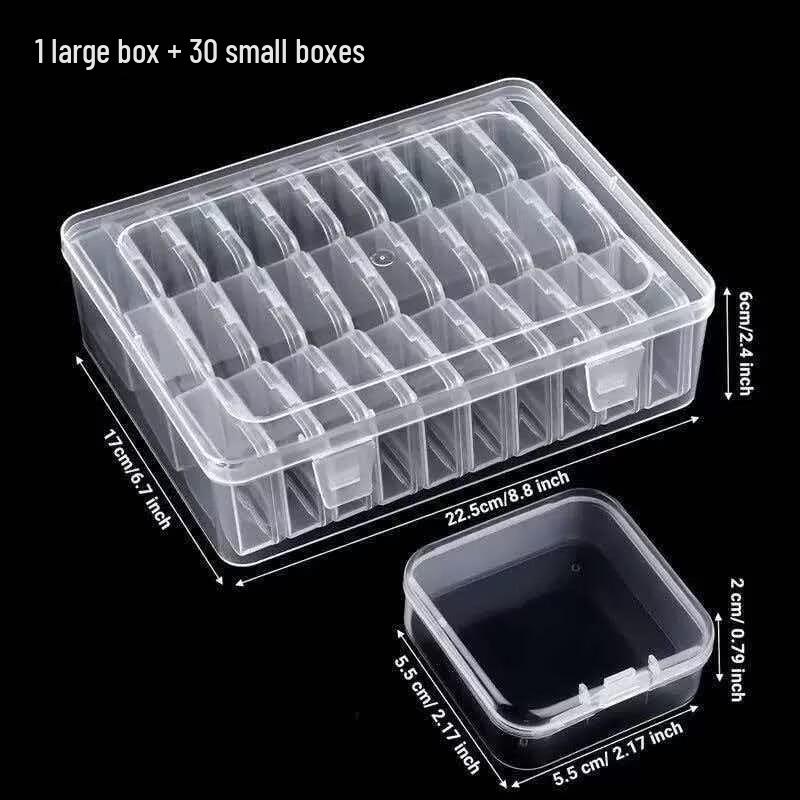 221 Fuse Beads Refill Pack with Transparent Storage Box - Anti-Bleeding, Easy Organization DIY Set