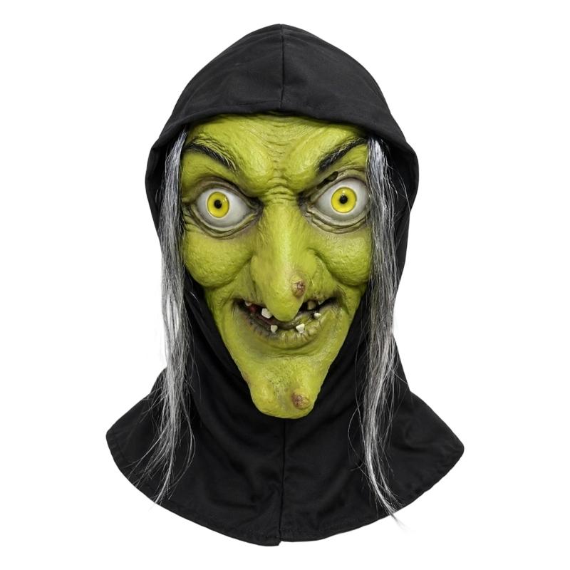Masque de Costume de Personnage Vieilli avec Détail de Visage en Latex pour Photos de Fête, Spectacles Thématiques et Cosplay de Farce Saisonnière