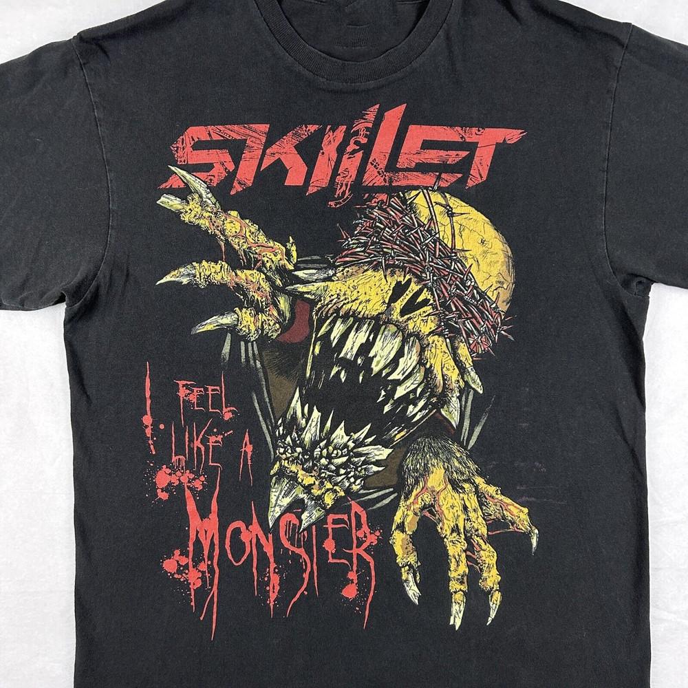 Rare Skillet Band Cotton Gift For Fan Black S2345XL Unisex TShirt QT640 Unisex T-Shirt