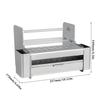 Multifunctional repair tool storage box, sorting parts storage box, screwdriver storage box, desktop storage maintenance tool.