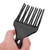 Gaffelkam med breda tänder Högkvalitativ hög- och lågväxelkam för DIY-frisyr