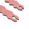 Webschiffchen Webstöcke Kiefernholz Wellendesign Multifunktionale Holz Hand Webstöcke für Decken Hüte Schals