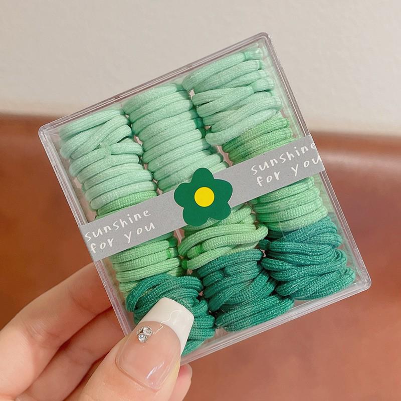 Dopamine Color Hair Ties for Kids: High Elasticity, Gentle On Hair, Canned for Convenience