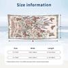 Butterflies Garden Theme Quick Dry Beach Towel Custom Name Text Print Large Sand Resistant Towel Beach Vacation