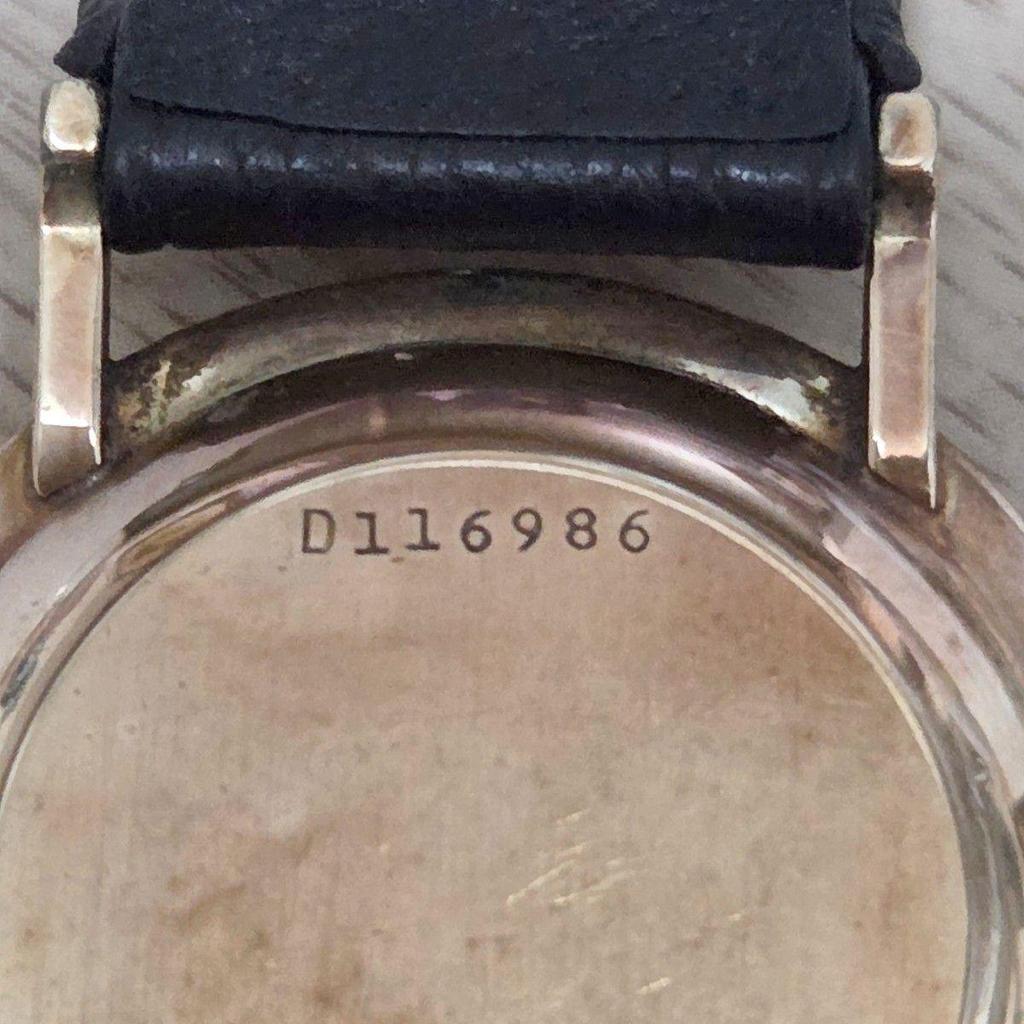 Used ANTIQUE BULOVA Men's Watch, Manual Wind, Small Seconds, 10KGP