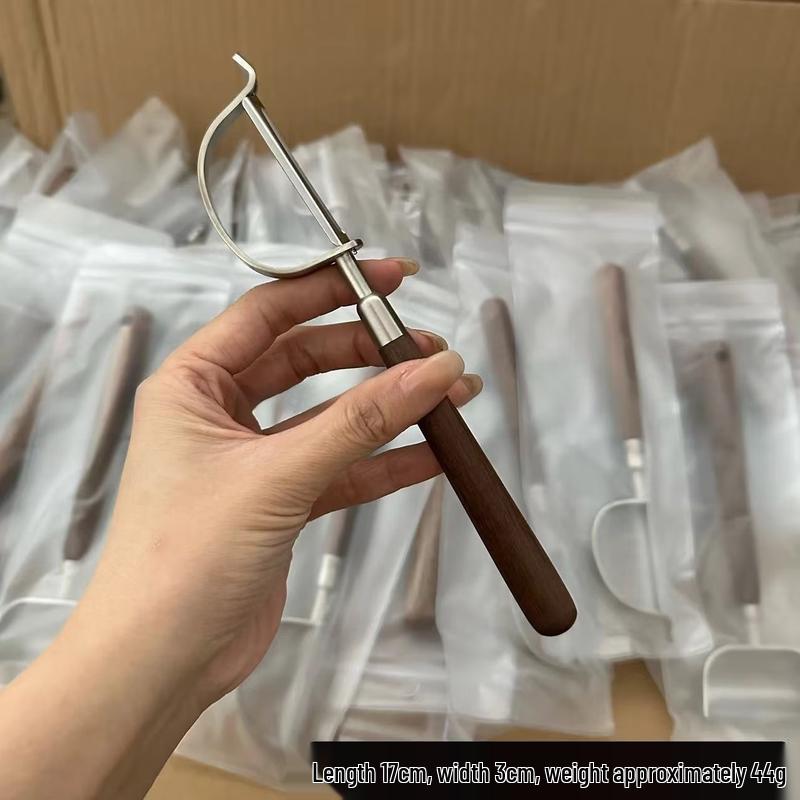 Walnut Wood Pointed Peeler