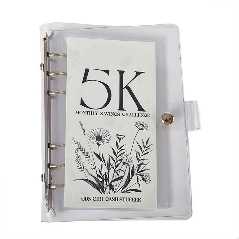 62KD 2500-Grid Money Saving Challenge Binder 10K/5K/2.5K Budget Planner Savings Challenge Book Savings Challenges Photo Album