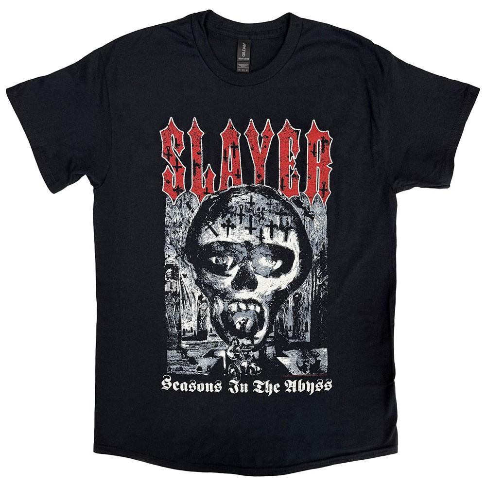 Slayer T Shirt Acid Rain Band Logo New Official Mens Black