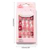 Nails Full Cover Tips Christmas Press On Nails Short Child/Adult Fake Nails Press Self-adhesive Nail Tips Cute Kids