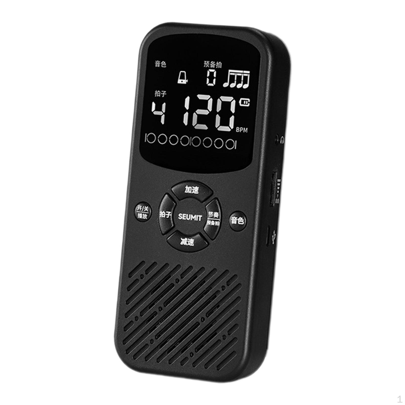 

, Practical And Compact Electronic Digital Metronome, Tone Generator for Violin, Piano, Guitar