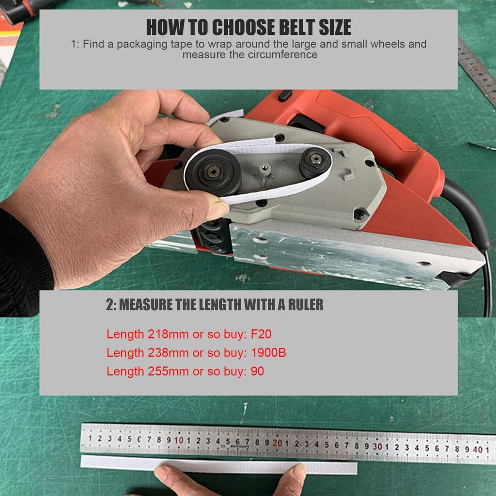 Woodworking Planer Belt Portable Carpenter Electric Planer Belts Wood Working Band Saw Transmission Belt Tools