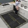 Alfombrilla de suelo de lodo de diatomeas Tienda completa Alfombrilla de suelo para el hogar Cocina Absorción de agua Aceite Antideslizante Restaurante Alfombrilla de suelo Lodo de diatomeas