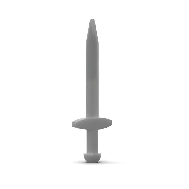 50g Building Blocks MOC 98370: Small Particle Minifigure Handheld Long Sword Weapon Parts. Standard