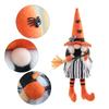 2025 Halloween Long Legs with Broom Dwarf Doll Creative Faceless Doll Home Decoration Desktop Ornaments
