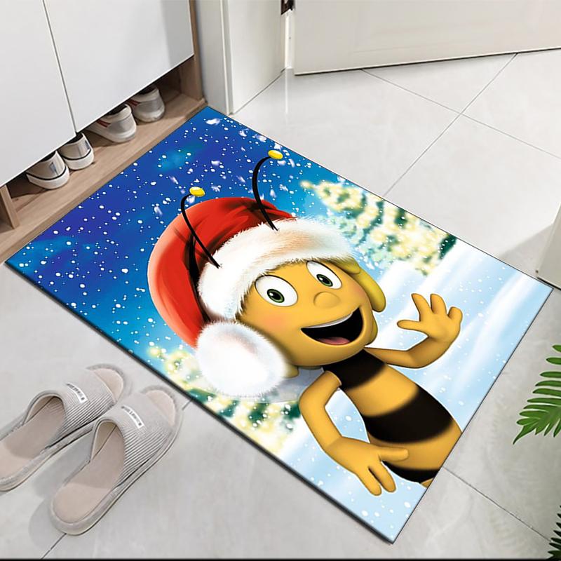 Tappeto Stampato Maya l'Ape, per Sedia da Ufficio Soggiorno Camera da Letto Cucina Decorazioni Regali.