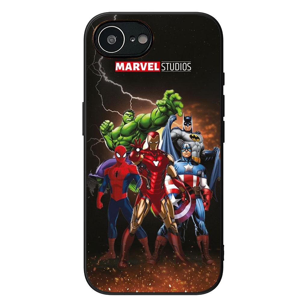 Soft Phone Cover for Xiaomi Redmi 15 9A 9C NFC 7A 9T Note 9 8 7 8T 15c A5 Case Superheroes Marvels Iron Man Avengers Casing