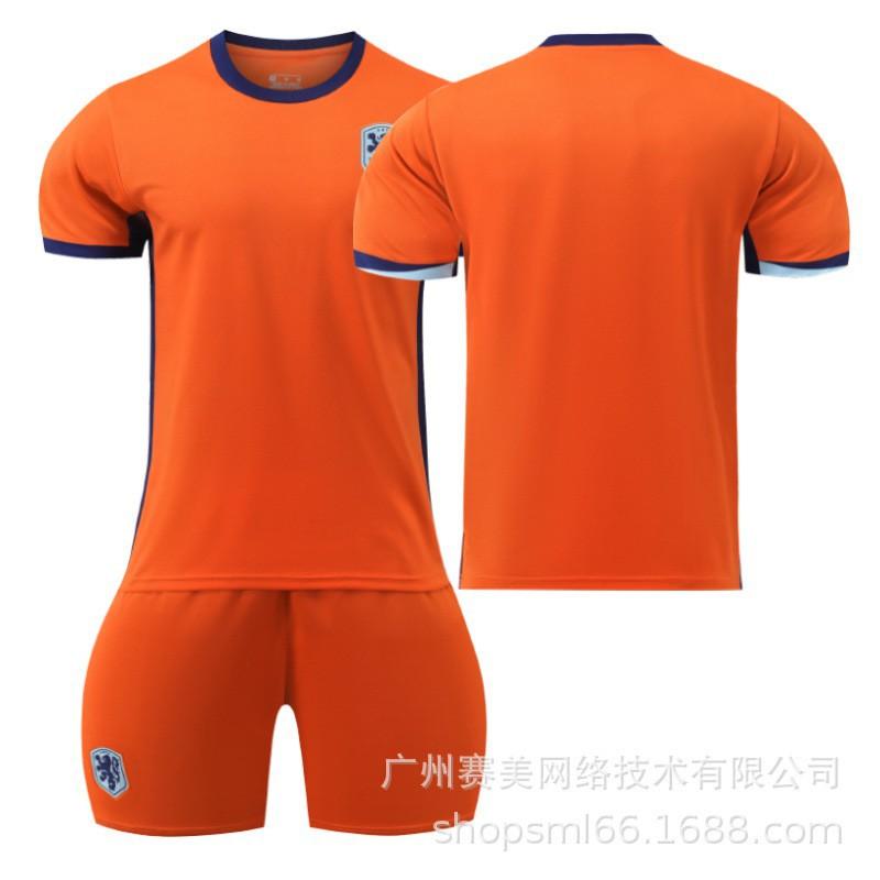 

European Cup Netherlands Home 4 Van Dijk Football Uniforms Set 11 Robben 10 Depey 21 Dejong Jerseys 16#