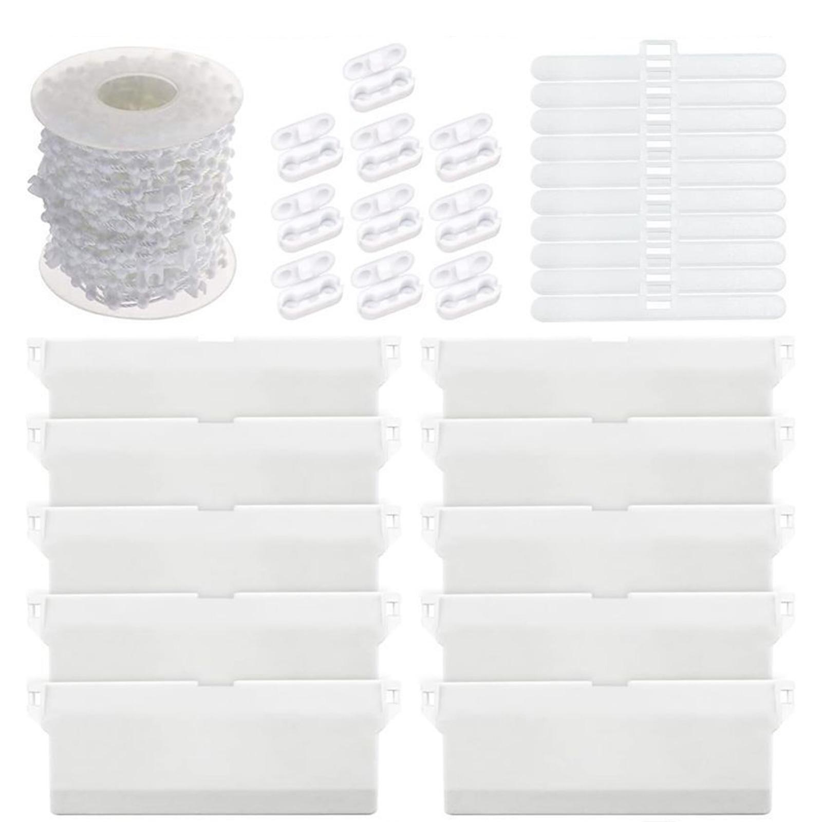 

127 мм з’єднувачі для ланцюжків із намистин Гачки для штор для штор Аксесуари для штор, які легко встановити A1