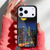 City Pop Art At Night Phone Case for iPhone 17 16 15 14 13 Pro Max Back Cover for 12 11 Pro Coque