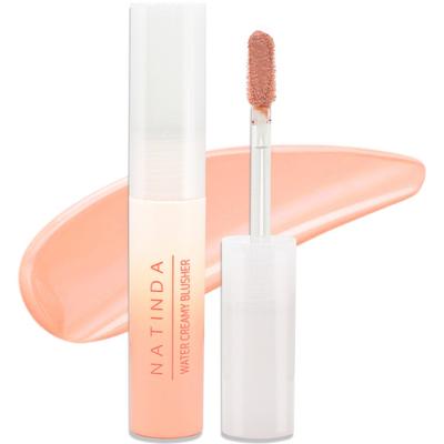 Natinda Water Creamy Colorete 1.8g, No. 1 Airy Blend Melocotón, 1 pieza