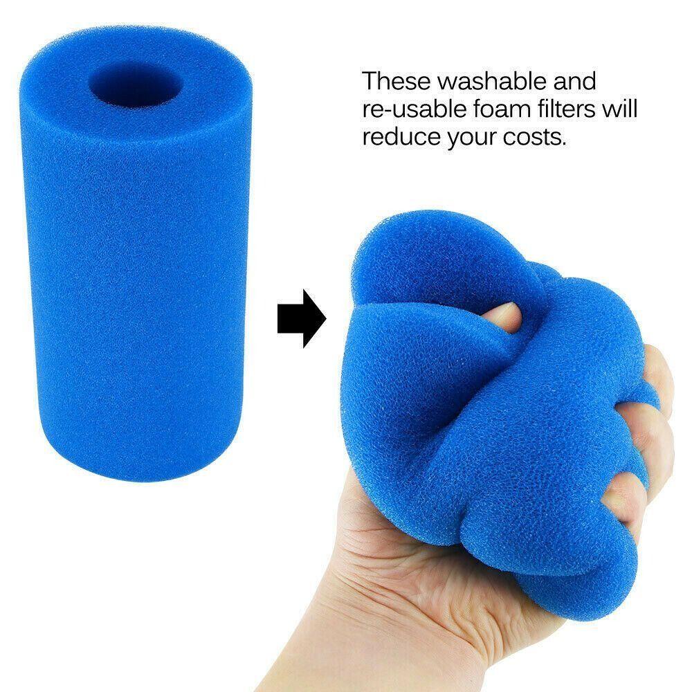 Washable Pool Filter Sponge Reusable Filter Cleaning Sponge Spa Filter Sponge Filter Replacement