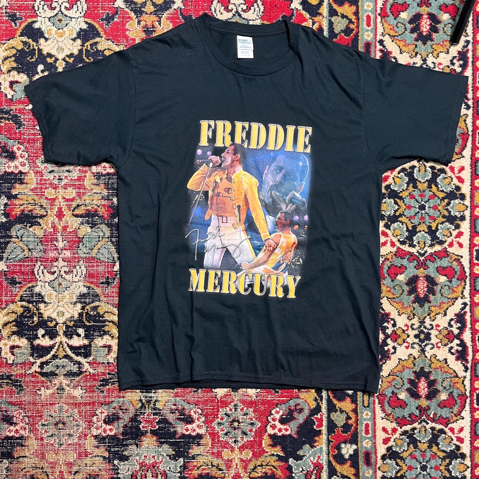 Freddie Mercury Queen Vintage Style T-Shirt Rock Size L 2XL